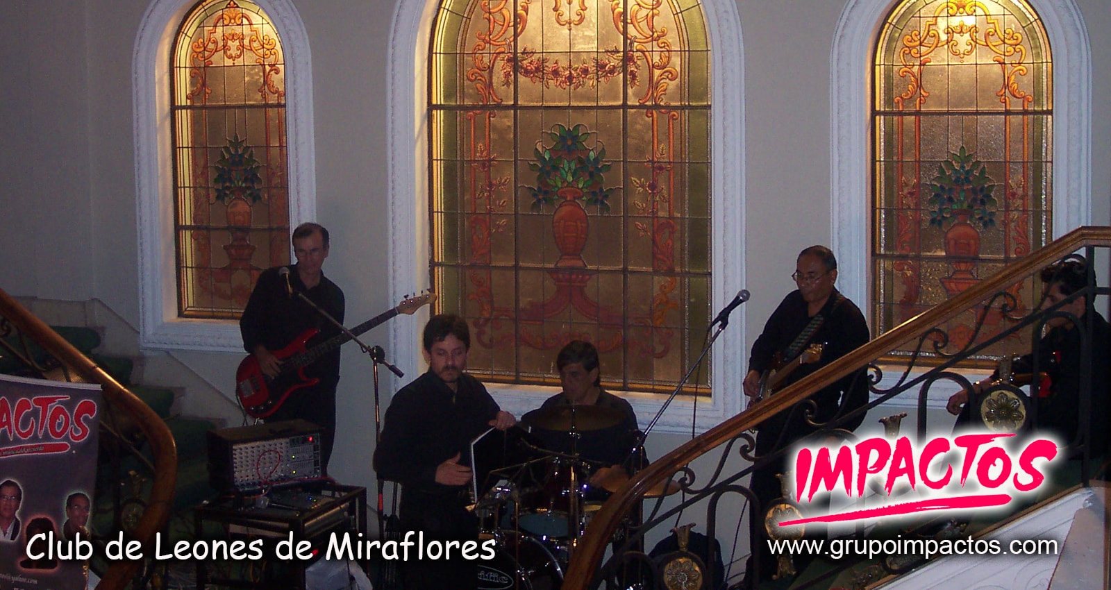 Jaime Pereda & Grupo IMPACTO en el Club de Leones de Miraflores - 2008