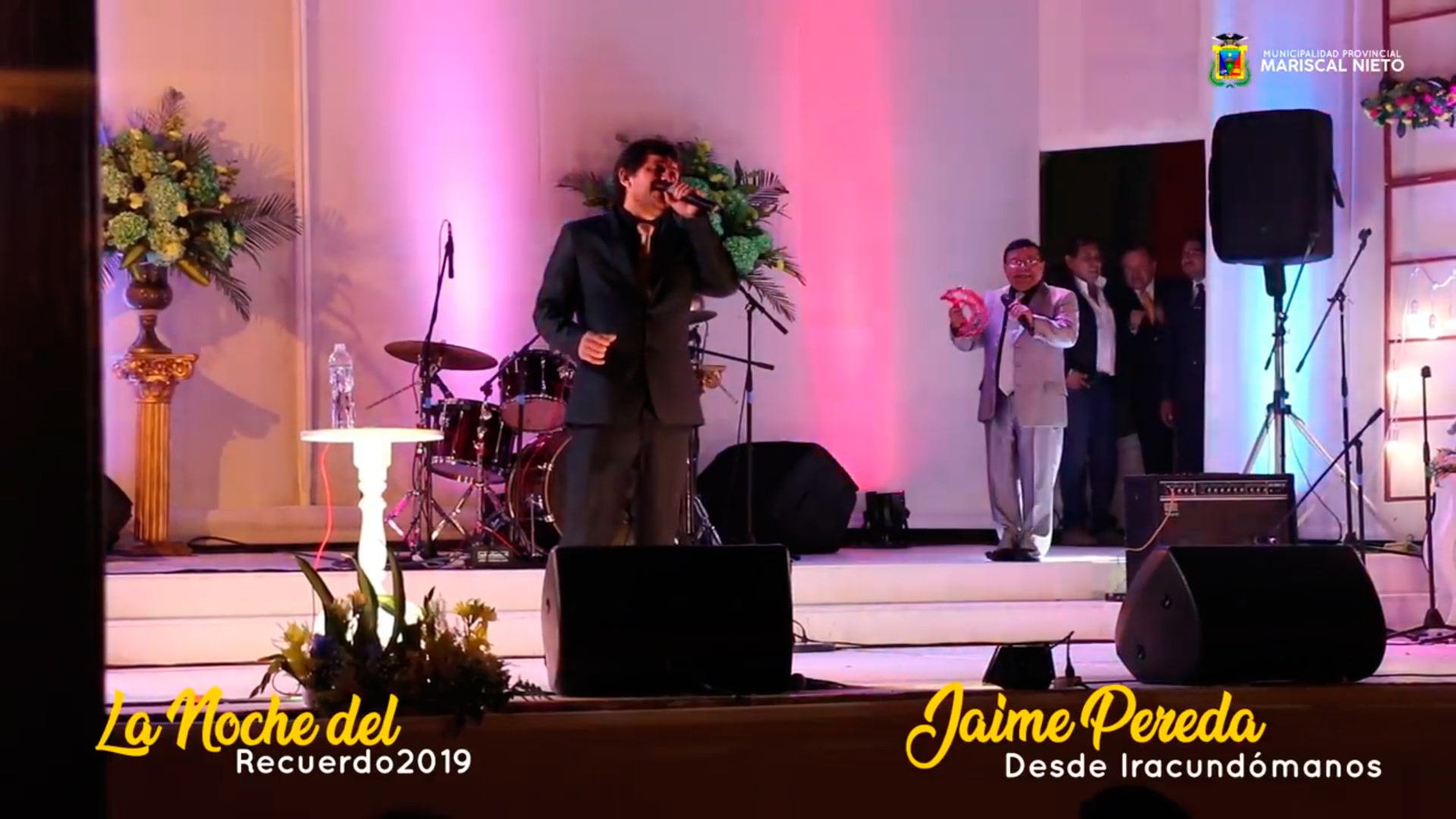Jaime Pereda en la Noche del Recuerdo - Moquegua Peru 2019