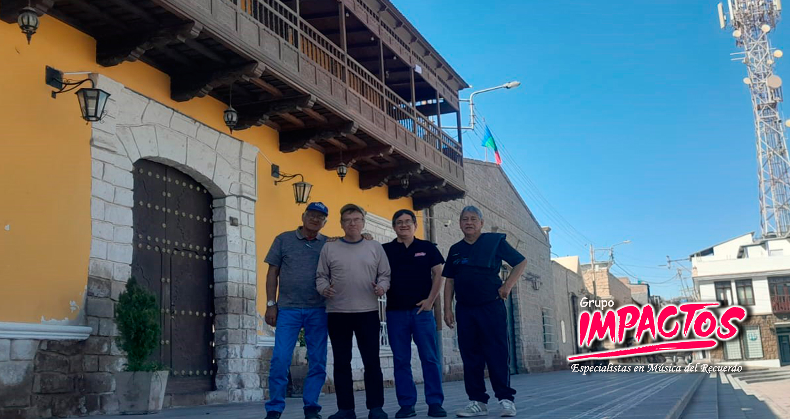 Jaime Pereda & Grupo Impactos - Moquegua inolvidable