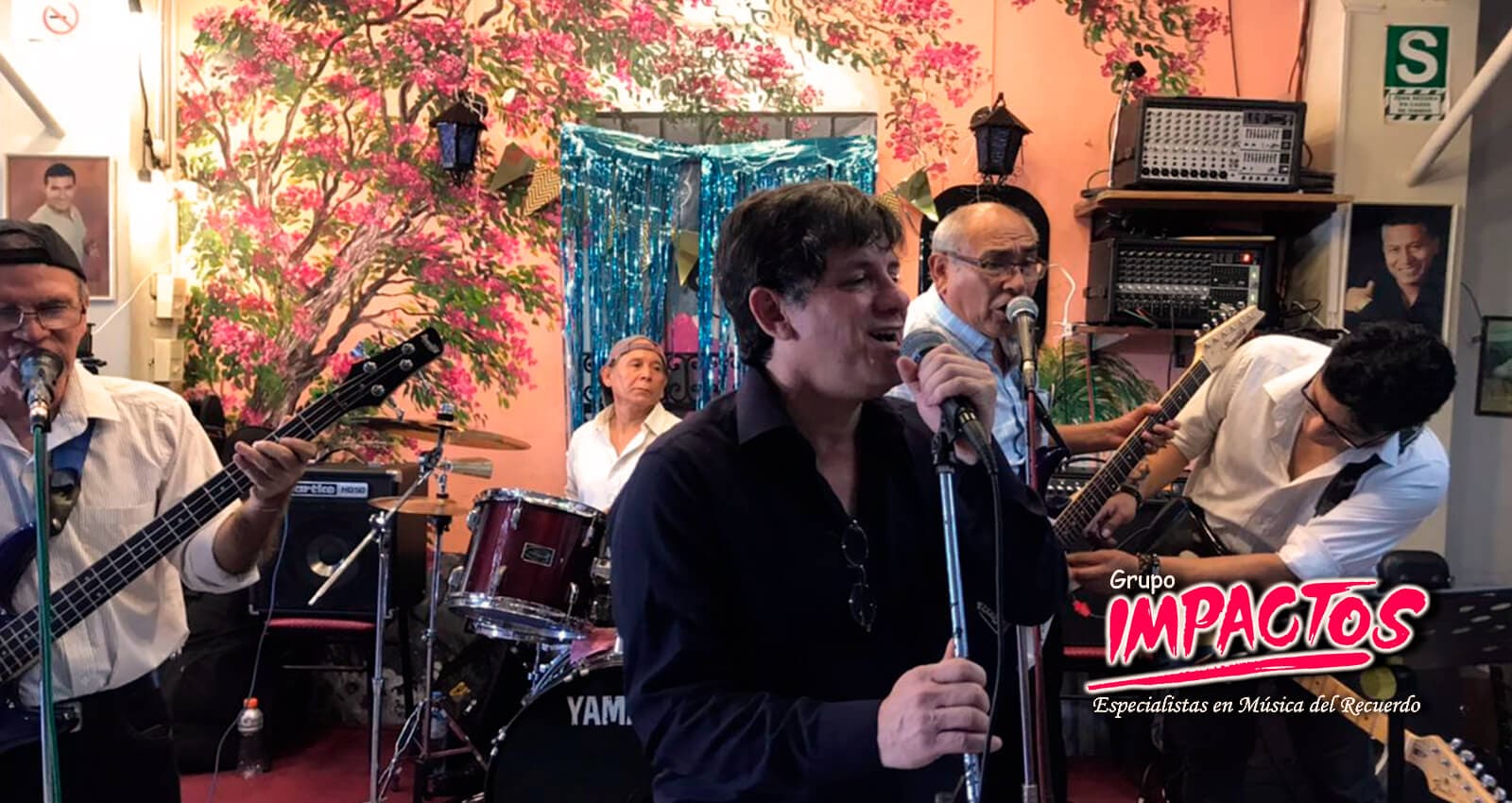 Jaime Pereda & Grupo IMPACTOS en Villa Los Libertadores, Pueblo Libre, Lima - Peru