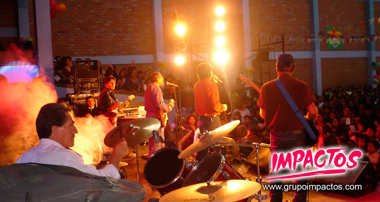 Jaime Pereda & Grupo IMPACTOS en el Colegio Monserrate - Grupo IMPACTO