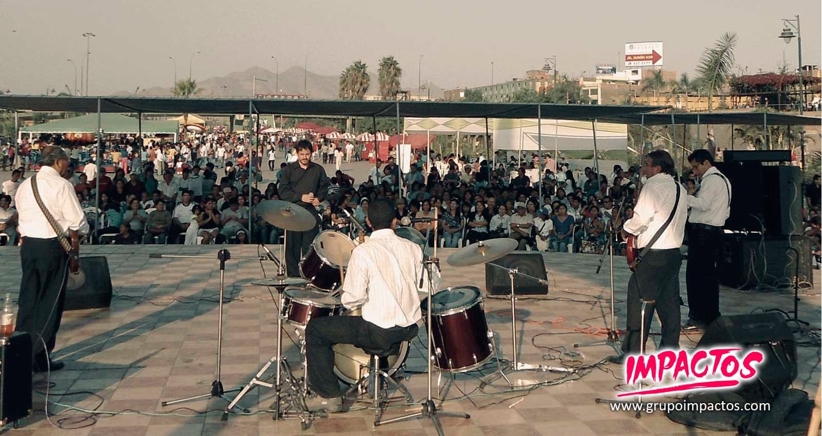 Jaime Pereda & Grupo IMPACTOS en el Parque de la Muralla